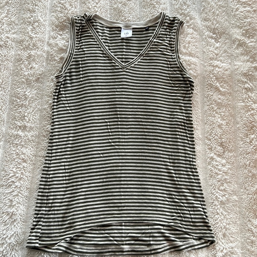 CAbi Women’s Striped Tank XS